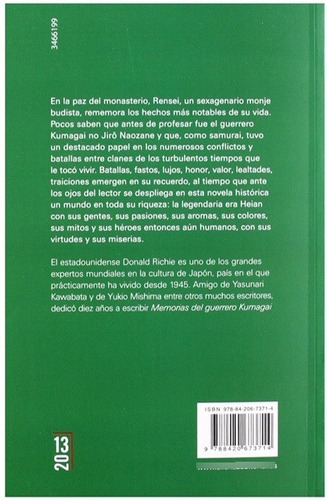 Memorias De Un Guerrero Kumagai Richie