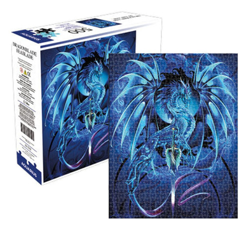 Rompecabezas De 500 Piezas Dragonblade, Espada De Mar