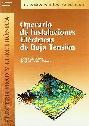 Operario De Instalaciones Electricas De Baja Tension  Sanz