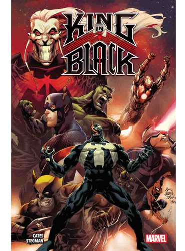 King In Black, De Donny Cates. Serie King In Black Editorial Panini Marvel Argentina, Tapa Blanda, Edición 1 En Español, 2023