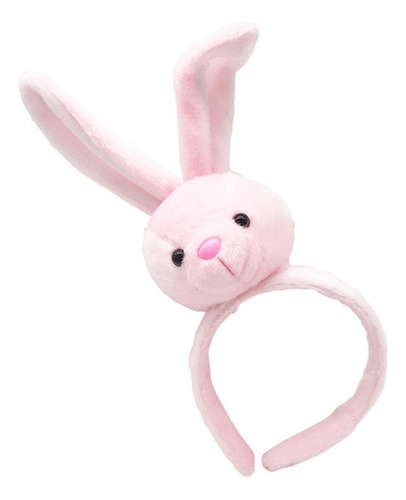 Linda Diadema De Animales, Accesorios Para El Conejo Rosa