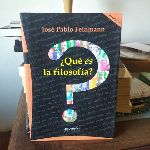 Que Es La Filosofía?-j.p. Feinmann