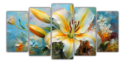 Cinco Artes Tonos Magnolias Equilibrio Visual 150x75cm