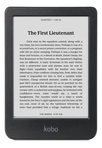 Kobo Clara Bw | Ereader | Tela Sensível Ao Toque De 6 Com | Black