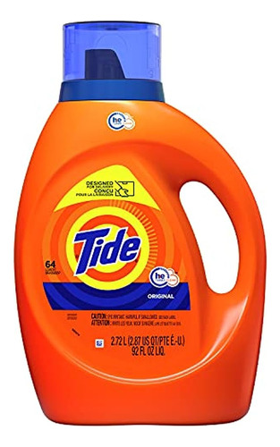 Jabón Líquido Detergente Para Ropa Tide, Alta Eficiencia (he