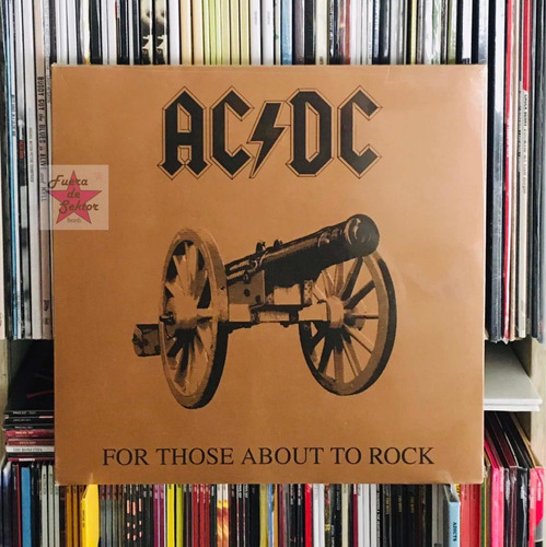 Vinilo Ac/dc For Those About To Rock Eu Import.