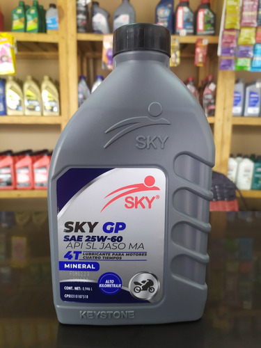 Aceite Sky Gp 4 Tiempos 25w-60