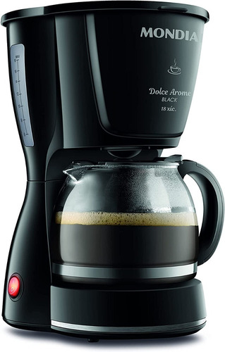 Cafeteira Elétrica Dolce Arome Preto C-30-18x-fb Mondial 110V