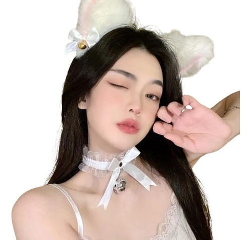 Diadema Orejas De Gato Vincha De Gatita Cosplay