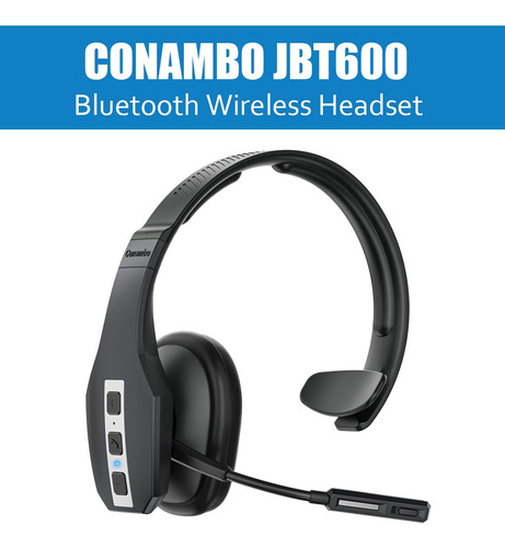 Auriculares Bluetooth Conambo Jbt600 Con Cancelación De Ruid