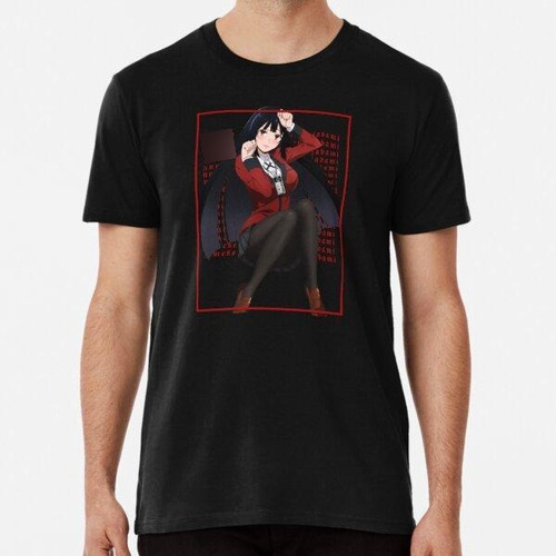 Remera Yumeko Jabami Red Sobrecarga Nerviosa Algodon Premium