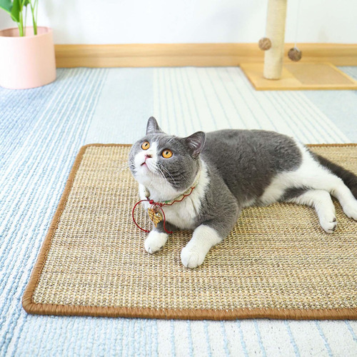 Rascador Para Gatos, Alfombrilla De Sisal, 40cmx60cm