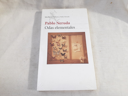 Imagen 1 de 3 de Odas Elementales Pablo Neruda Seix Barra
