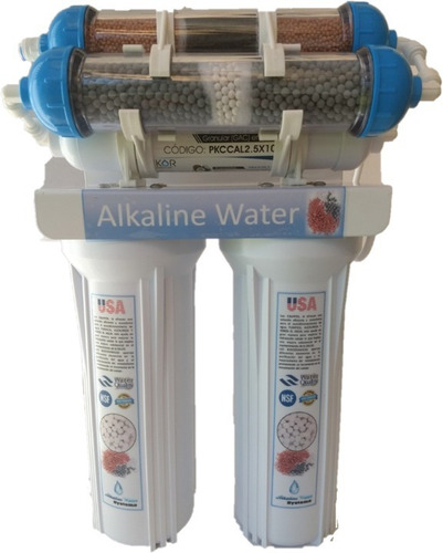 Filtro Purificador Agua Alcalina, Elimina Arsénico Metales P
