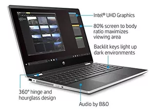 Laptop Hp Pavilion X360 14 Convertible Core I5 8gb Ram 512g