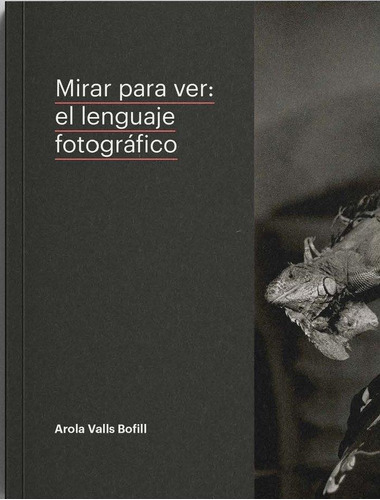 Libro: Mirar Para Ver. El Lenguaje Fotografico. Valls Bofill