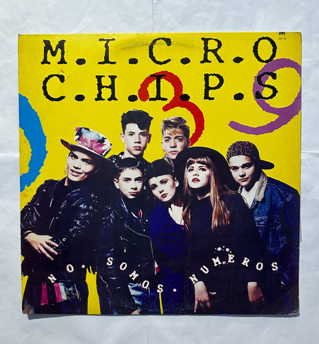 Micro Chips Lp No Somos Numeros Con Inserto