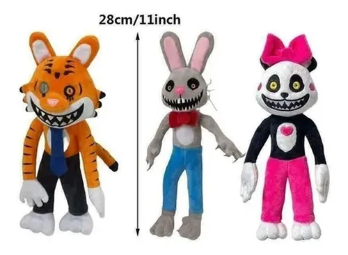 3pcs Mr. Hopp's Playhouse Stripes Muñeco De Peluche Regalo