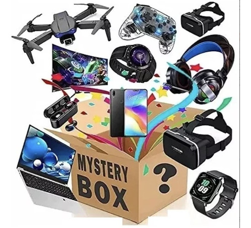 Caja Sorpresa Misteriosa Electronica Mistery Box Hogar Gamer