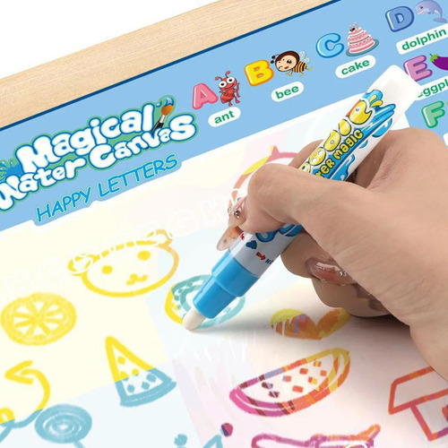 Tapete Mágico Con Diseño De Agua Para Niños, Pi Board