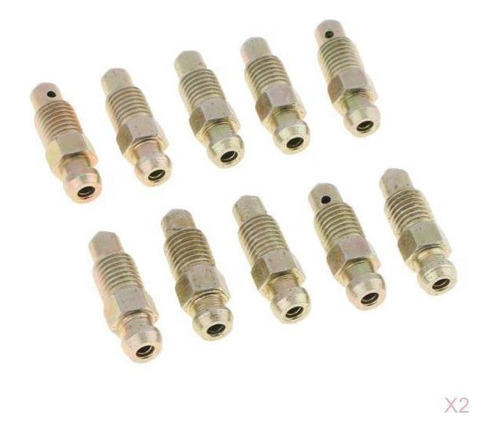 Kits De 20 Tornillos Para Purgar Frenos De M8 X 1 Mm Para Co