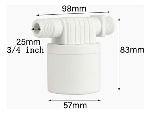 Válvula Automática De Control De Nivel De Agua Marca X Model