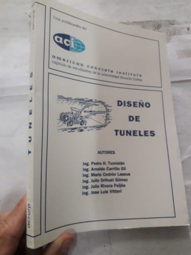 Libro Diseño De Tuneles Aci