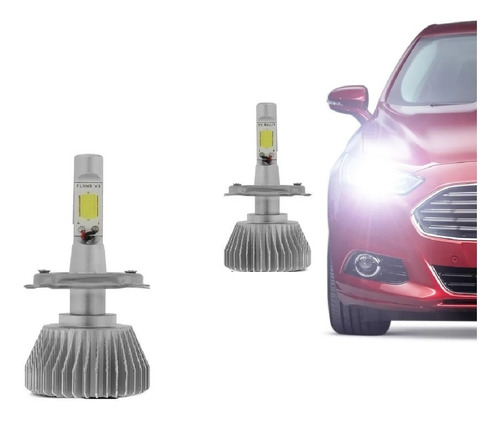 Lampada Led Automotiva H1 H3 H4 H7 H8 H11 Hb3 Hb4 6000k Lume