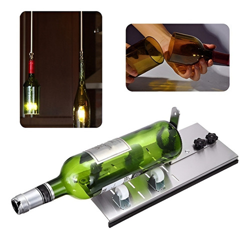 Maquina Corta Vidrio Cortador De Botellas Y Accesorios Vasos