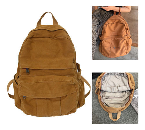 Nuevo Bolso De Hombro Canvas Traveling School