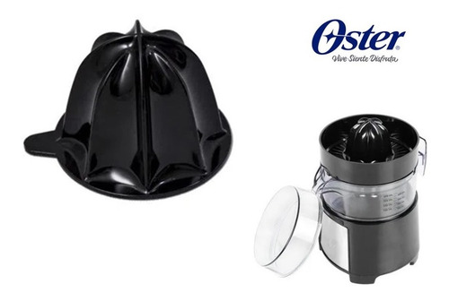 Imagen 4 de 6 de Cono Pera Para Exprimidor Oster Negro Original Repuesto