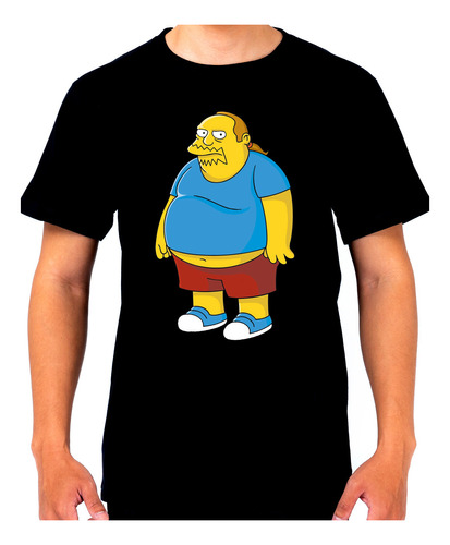 Remera Jeff Albertson Gordo Comics Simpson 874 Dtg Minos