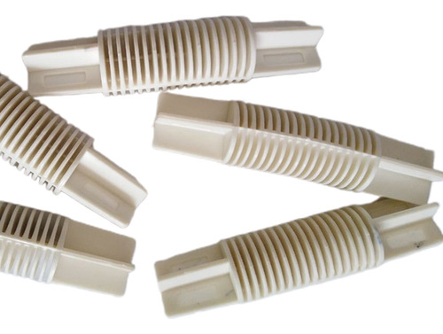 Qmx 2 X 5pieces 26mm / 28 Window Curtain Pole Corner Bend