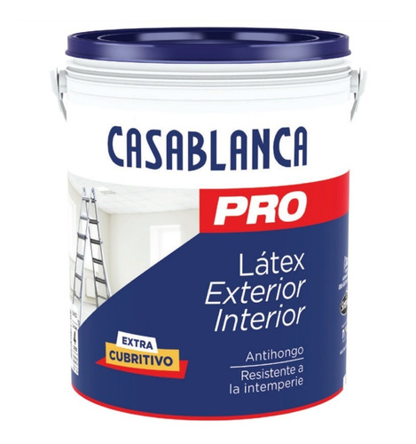 Latex Casablanca Pro Exterior/interior 4 Lts Serrentino