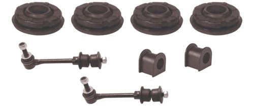 4 Gomas Barra Tens 2 Estabiliz Gomas Toyota Hilux 2.7l 07-18