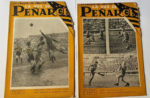 La Voz De Peñarol 4 Revistas Con Detalles Fútbol Cr05