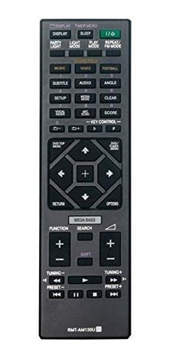 Rmt-am120u Reemplace El Control Remoto Para Sony Mhc-v7d S
