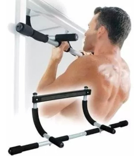 Barra Ejercicios Puerta Door Iron Gym Con Soporte Brazos