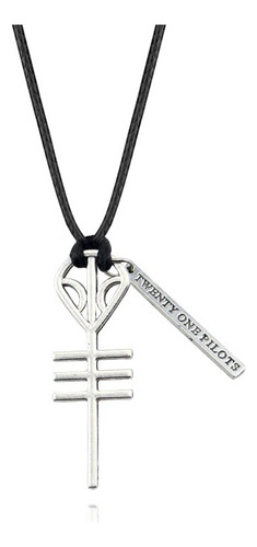 T Twenty One Pilots - Collar Medalla Rock Pua Gotico Emo 01