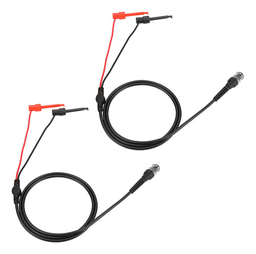 Cabo Coaxial, 2 Peças Bnc Para Osciloscópio De Sonda Com Gan