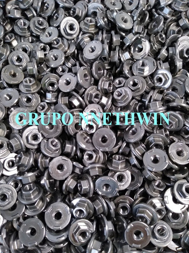1000 Tuerca D Soldadura N104723 Hexagonal M6 1.0 10x7x18.5mm