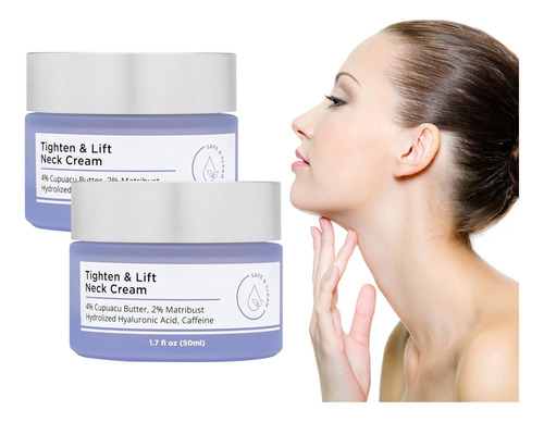 2 × Creme Reafirmante Para Pescoço, Creme Reafirmante Para