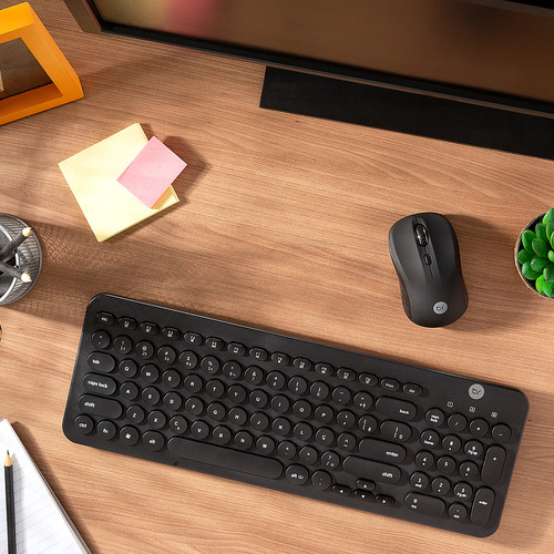 Combo S/ Fio Bright Teclado Com Teclas Numéricas E Mouse Usb
