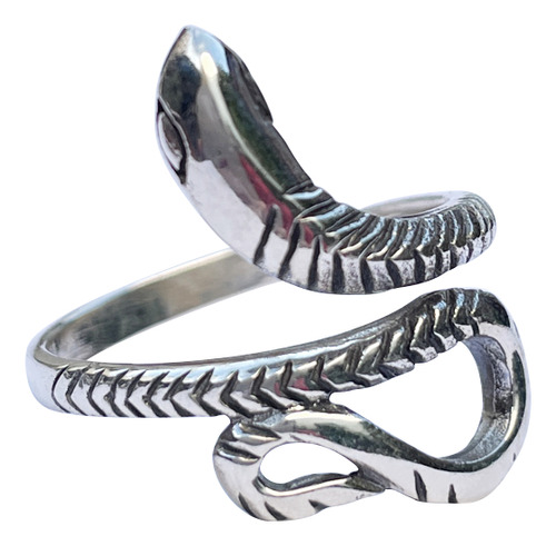 Anillo Serpiente En Plata 925.     Joyería Piriz 