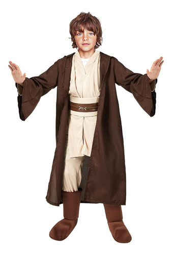 Disfraz De Jedi Juego De Rol Jedi Master Cloak Outfits Túnic