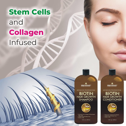Primeiro Shampoo Botânico Para Crescimento Capilar Com Ed