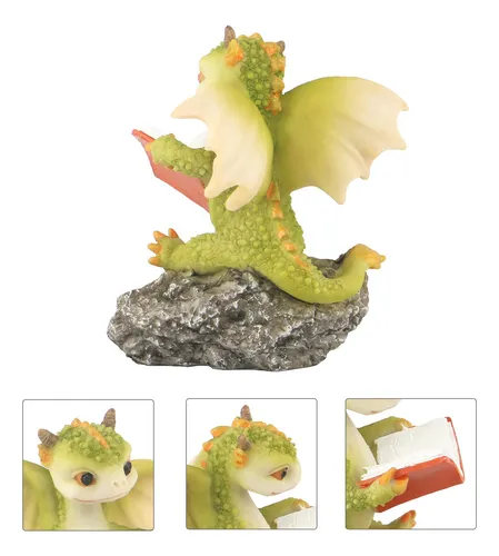 Keepkap Estatua De Dragon, Mini Figura De Dragon, Decoracion