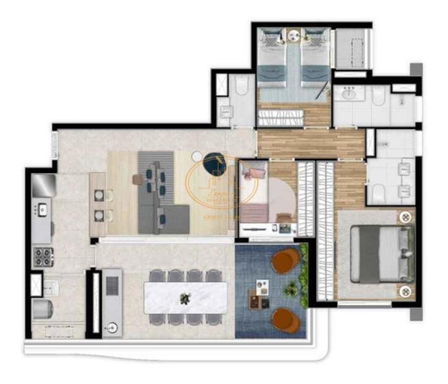 Apartamento Com 2 Dormitório(s) Localizado(a) No Bairro Perdizes Em São Paulo / São Paulo - 10318:916549