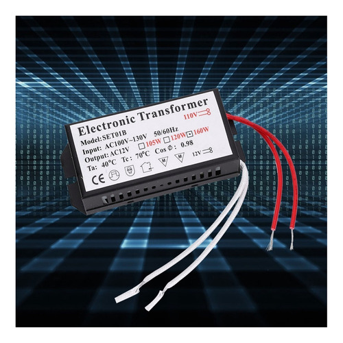 Convertidor De Voltaje Transformador Electrónico 110v A 12v
