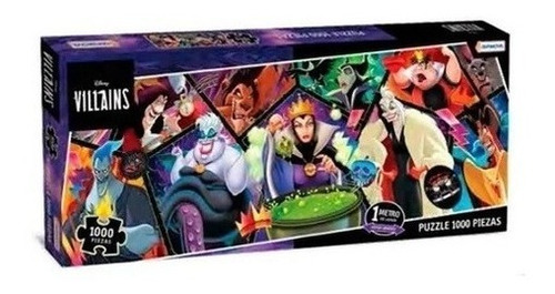 Puzzle 1000 Piezas Villanas Disney - Tapimovil - Dgl Games